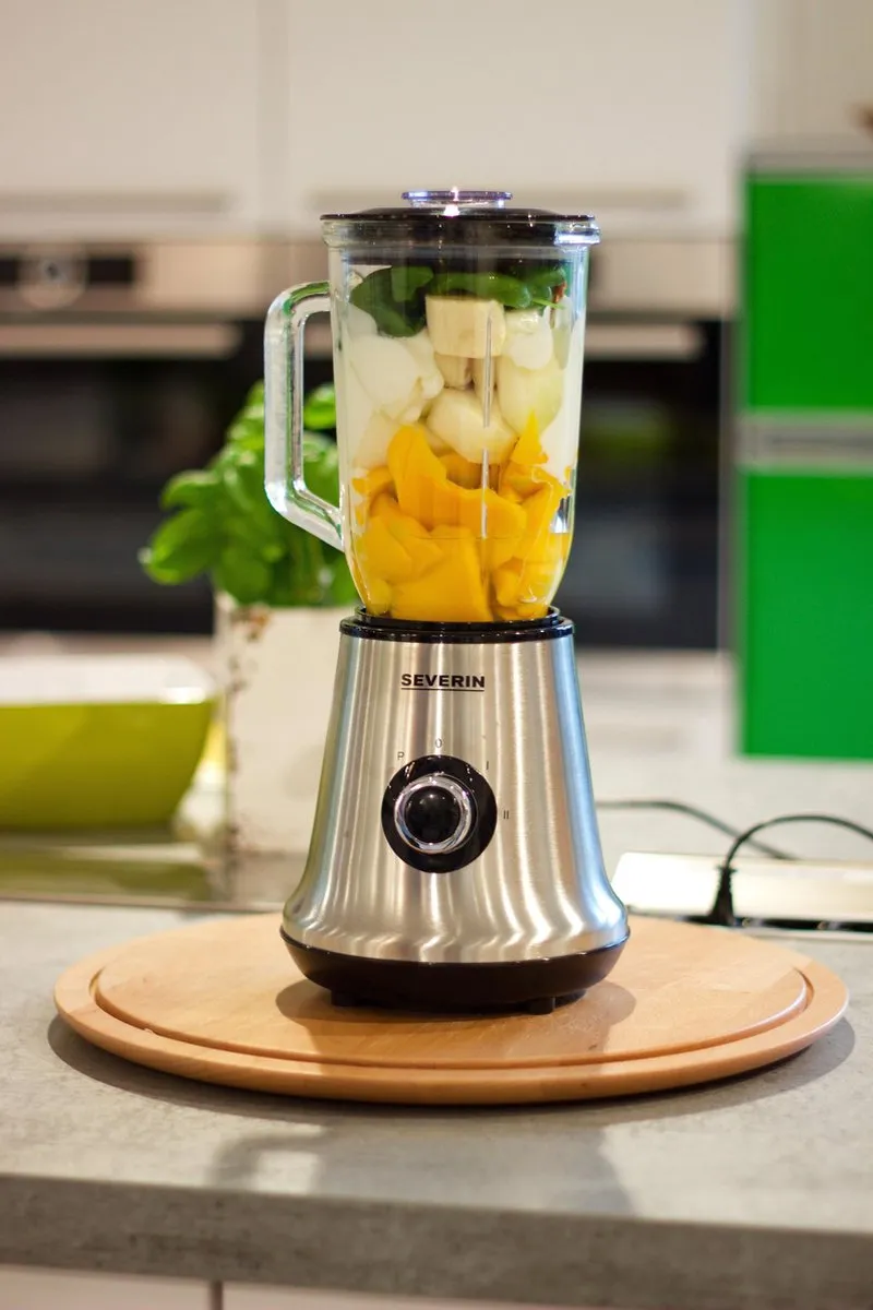 Severin SM 3734 Blender 500W - 1L - Geborsteld RVS-zwart - afbeelding 6 van 6