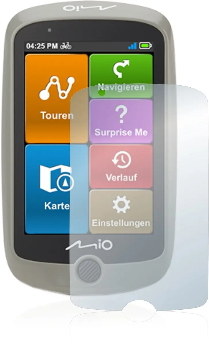 upscreen Screenprotector Mitac Mio Cyclo Discover - Mat - afbeelding 5 van 6