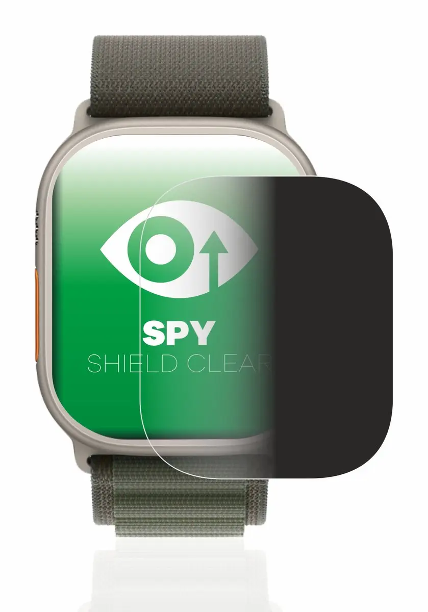 upscreen Spy Shield Privacy Screenprotector Apple Watch Ultra - afbeelding 5 van 6