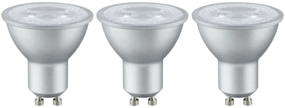 Paulmann LED Reflector GU10 Set - 3x4W 2700K - 3 Stuks