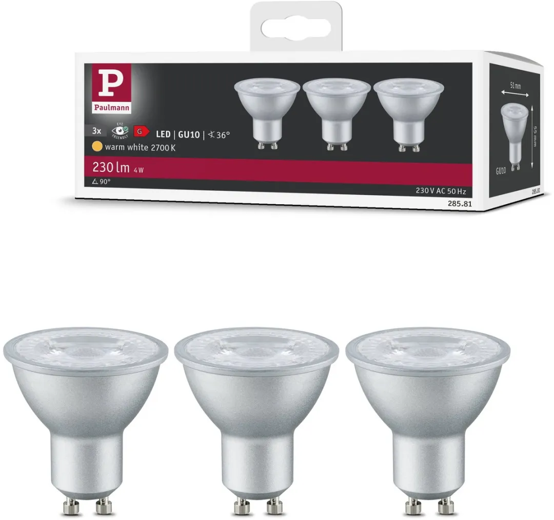 Paulmann LED Reflector GU10 Set