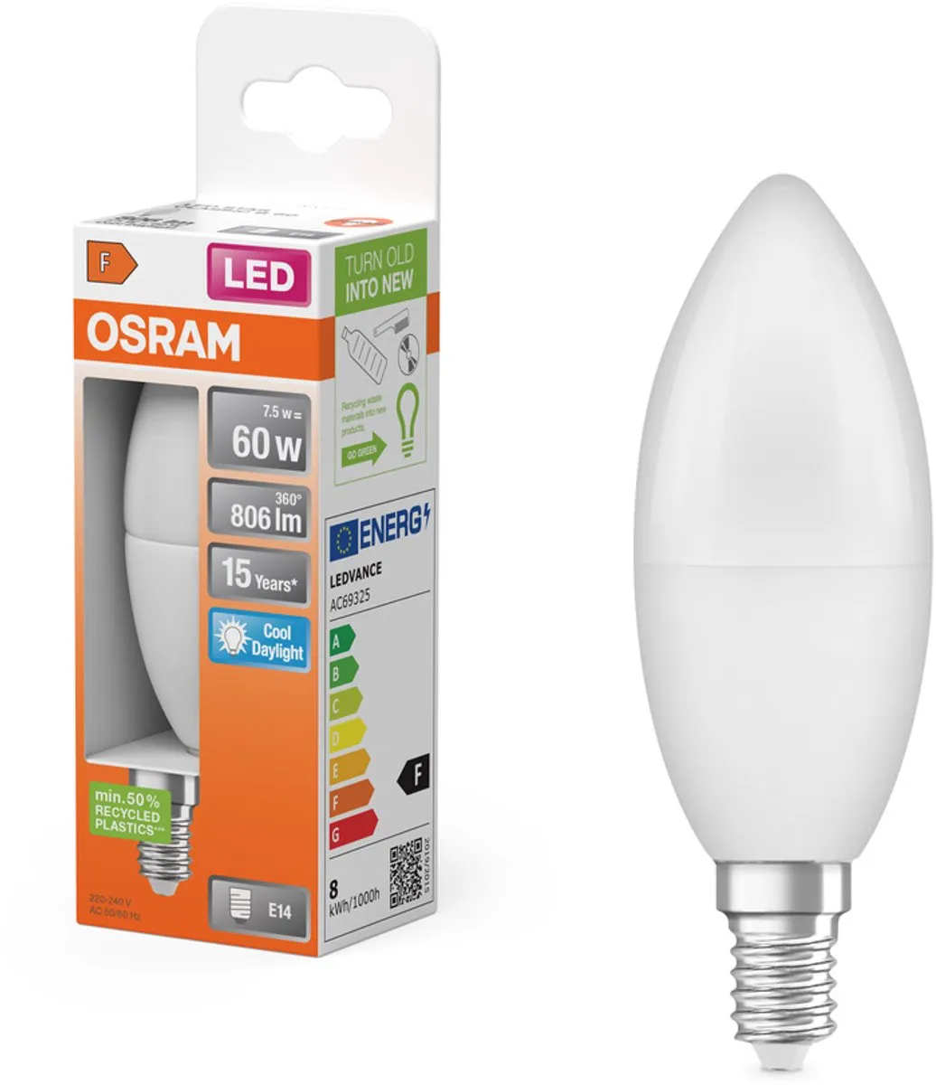 Osram LED E14 7W Koudwit