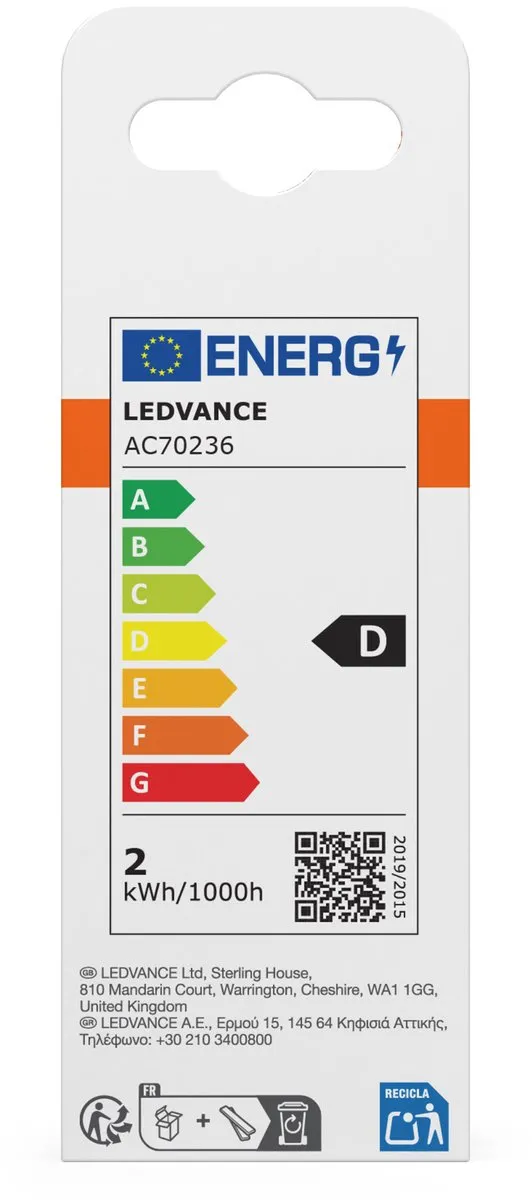 Osram LED Retrofit Classic B 25 2.7W E14 - Warm wit 2700K - Helder