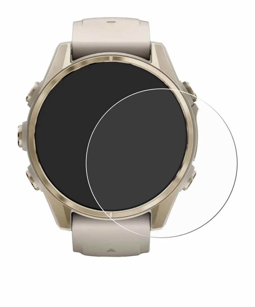 upscreen Garmin Fenix 8 43mm Screenprotector - Transparant - afbeelding 5 van 6