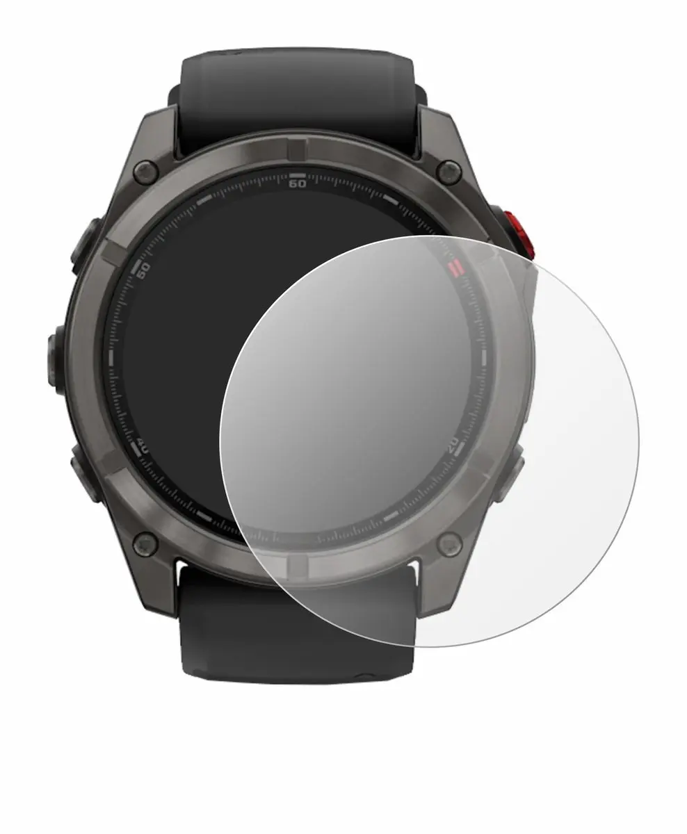 upscreen Screenprotector Garmin Fenix 8 Pro AMOLED 47mm - Mat - afbeelding 5 van 6