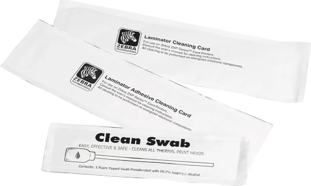 Zebra ZC100 Cleaning Card