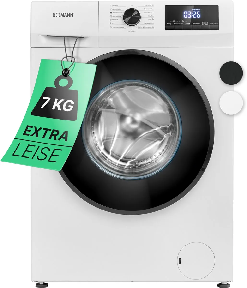 Bomann WA 7175 W Wasmachine 7 kg