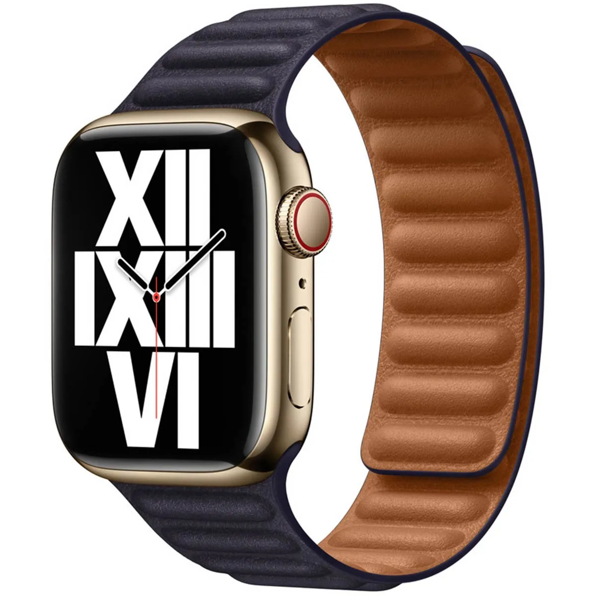 Apple Watch M/L Leerband