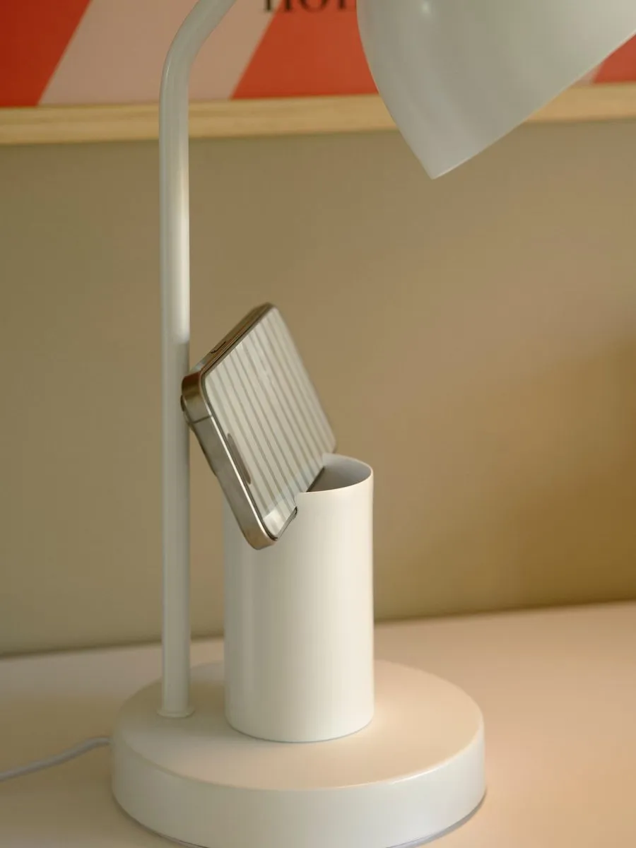 Nordlux Devone Tafellamp E27 - Wit - afbeelding 6 van 6