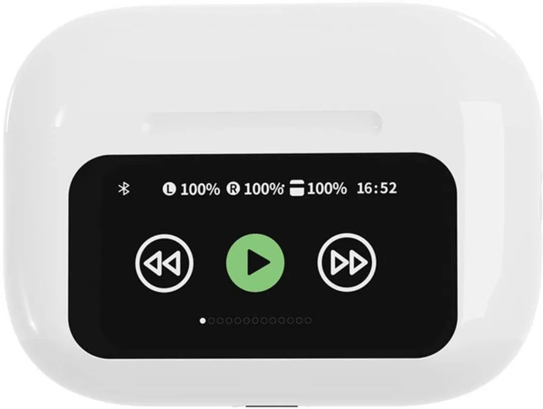 Gembird GMB-Audio TWS-LCD-ANC-01-W Oordopjes - Active Noise Cancelling - Wit