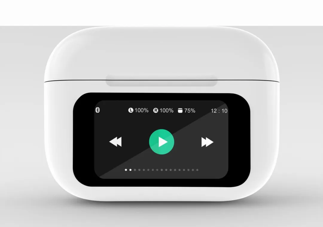 Gembird GMB-Audio TWS-LCD-ANC-01-W Oordopjes - Active Noise Cancelling - Wit