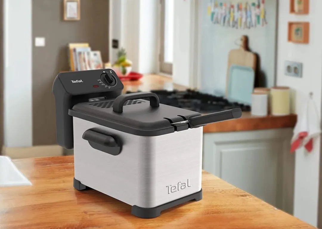 Tefal FR 5030 Frituurpan 3000W 4L - Zilver/Zwart