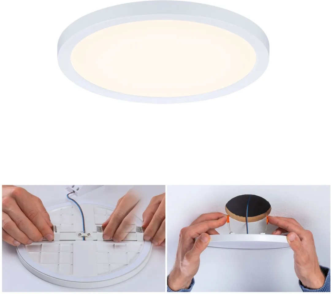 Paulmann VariFit Areo LED-inbouwpaneel 13W 1200lm 3000K - Ø175mm - Wit