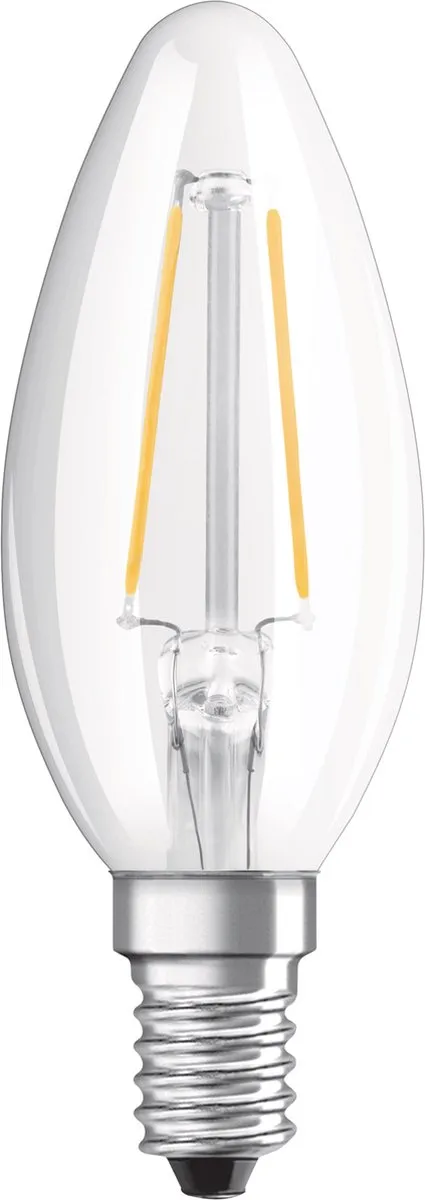 Osram LED Kaarslamp E14 2.5W Warmwit - 2700K