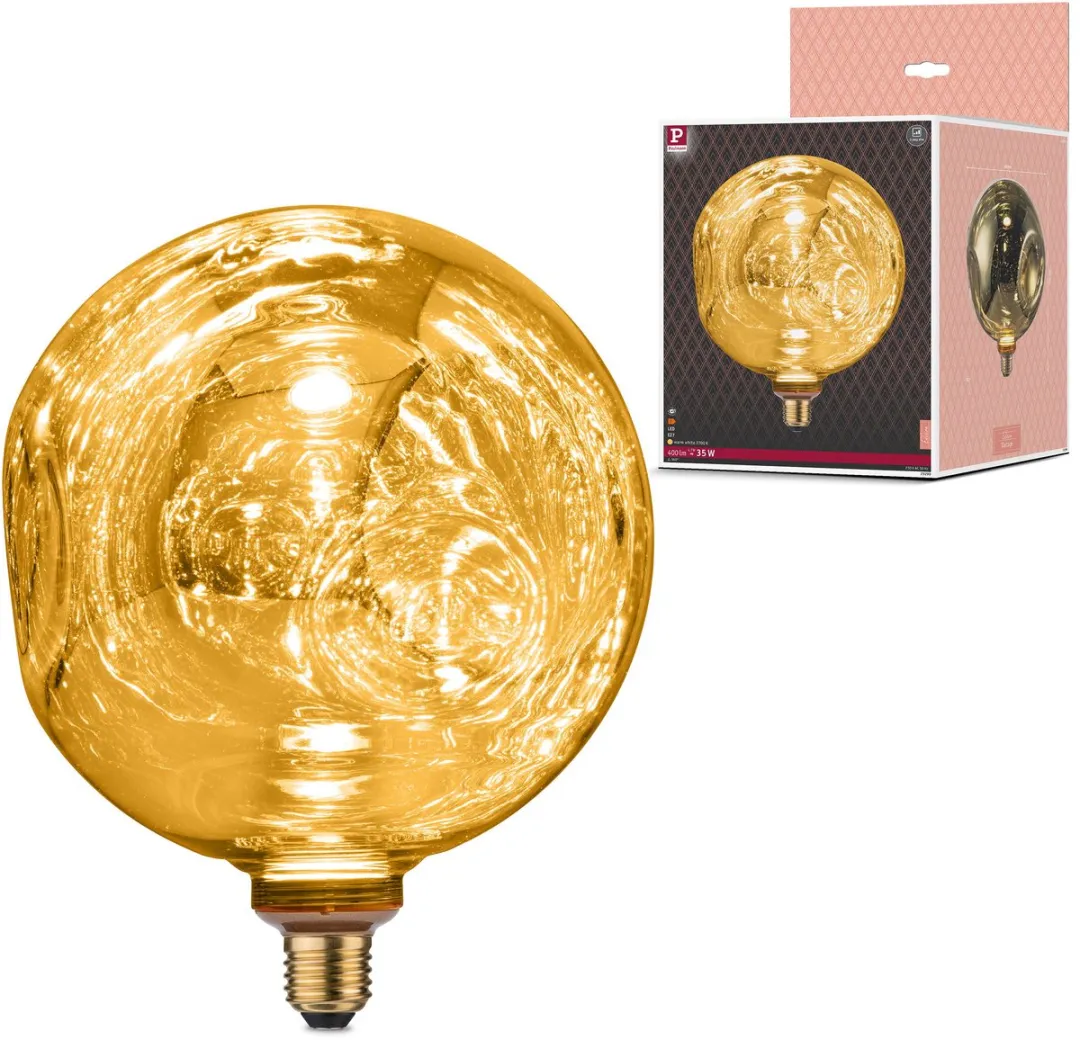 Paulmann Vintage Edition LED Globe E27 400lm Goud