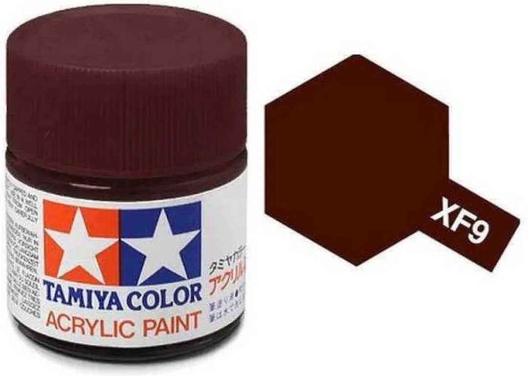 Tamiya Acrylverf XF-9 Hull Red 23ml
