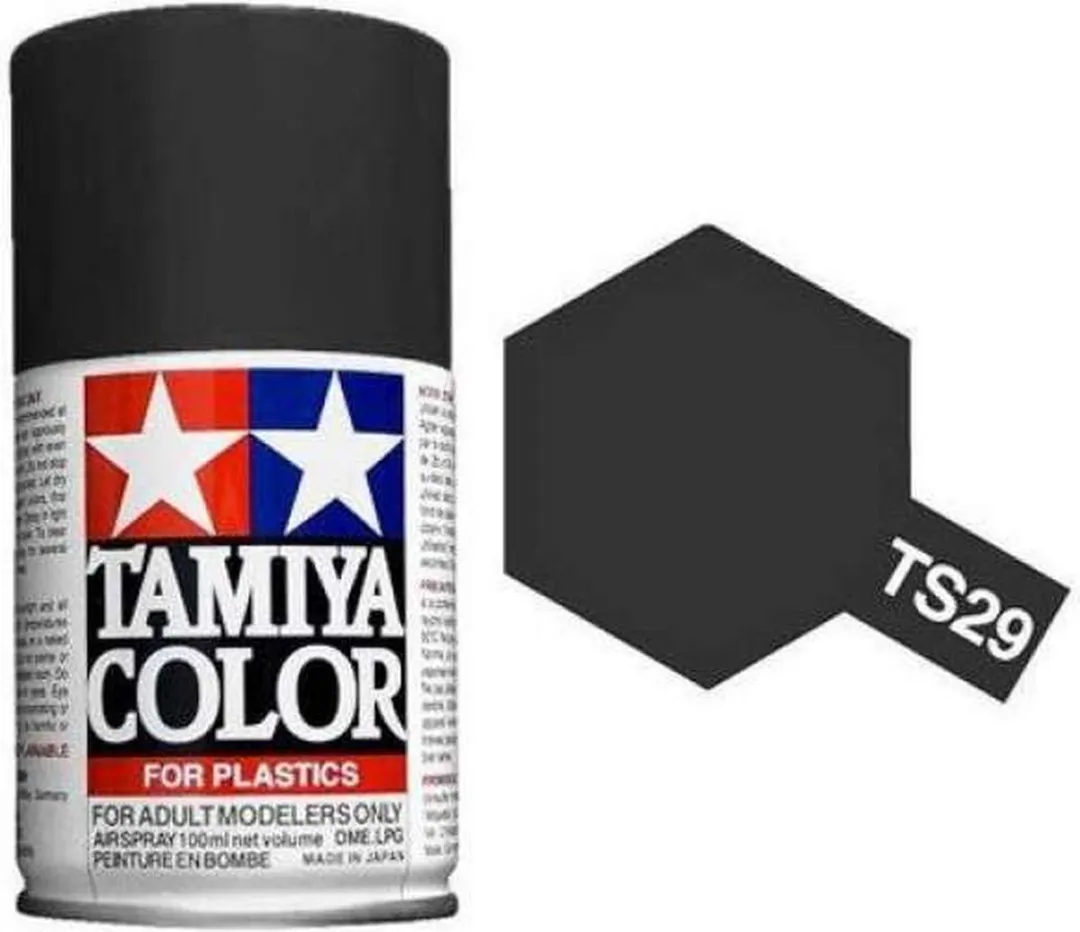 Tamiya TS-29 Acryl Spray 100ml - Zwart Satin