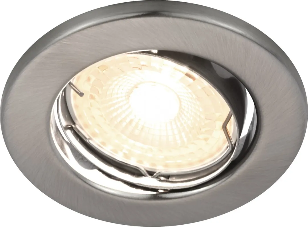 Nordlux Canis Downlight 4,9W LED GU10 - 3 Stuks - Brushed Nickel - 4000K - afbeelding 2 van 4