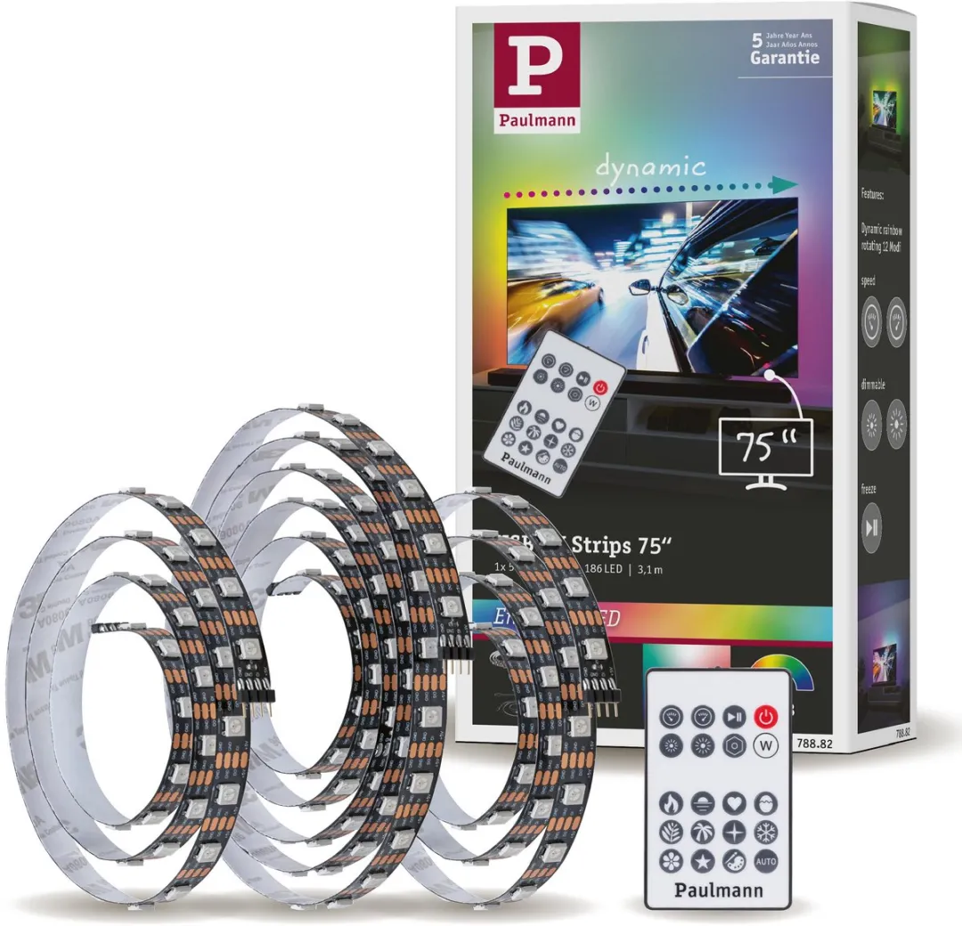 Paulmann EntertainLED USB LED Strip TV-verlichting 3,1m RGB