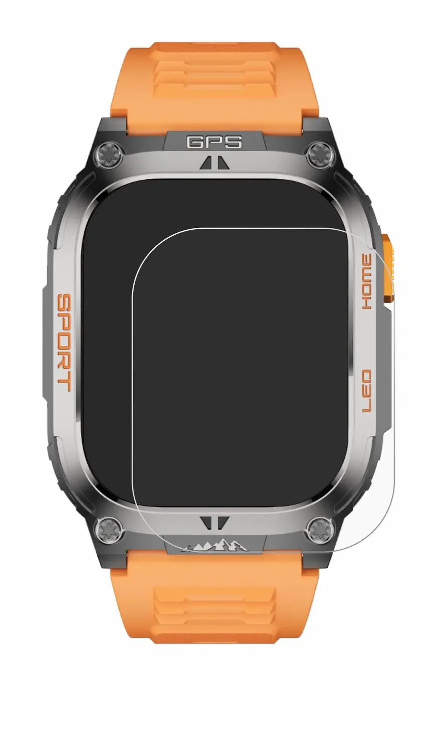 upscreen Bacteria Shield Smartwatch Screenprotector 2064951 - afbeelding 5 van 6