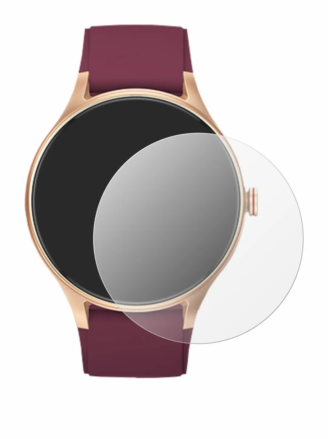 upscreen Fitpolo Smartwatch Screenprotector 1.57" - Mat - afbeelding 5 van 6