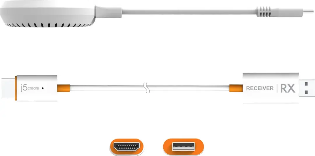 j5create JVAW62-N ScreenCast Draadloze HDMI Extender - USB-C - afbeelding 2 van 6