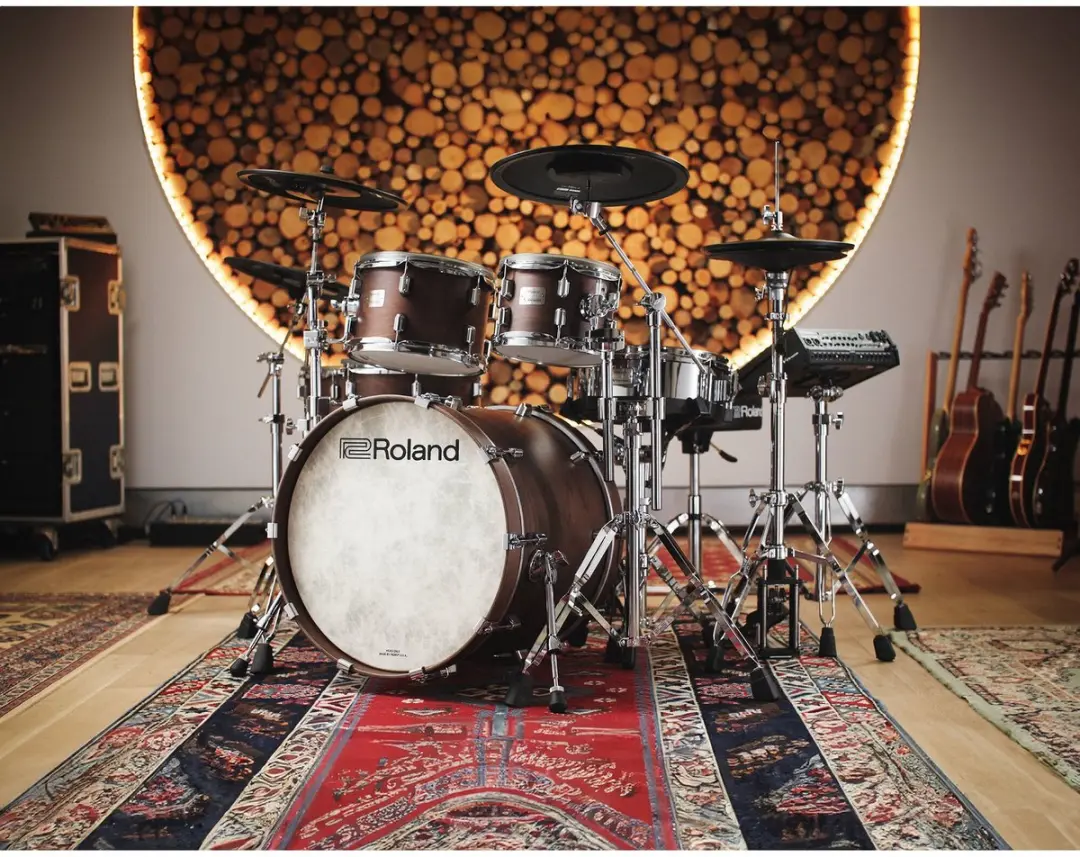 Roland VAD716-SW Elektronisch Drumstel - Bruin - afbeelding 4 van 6