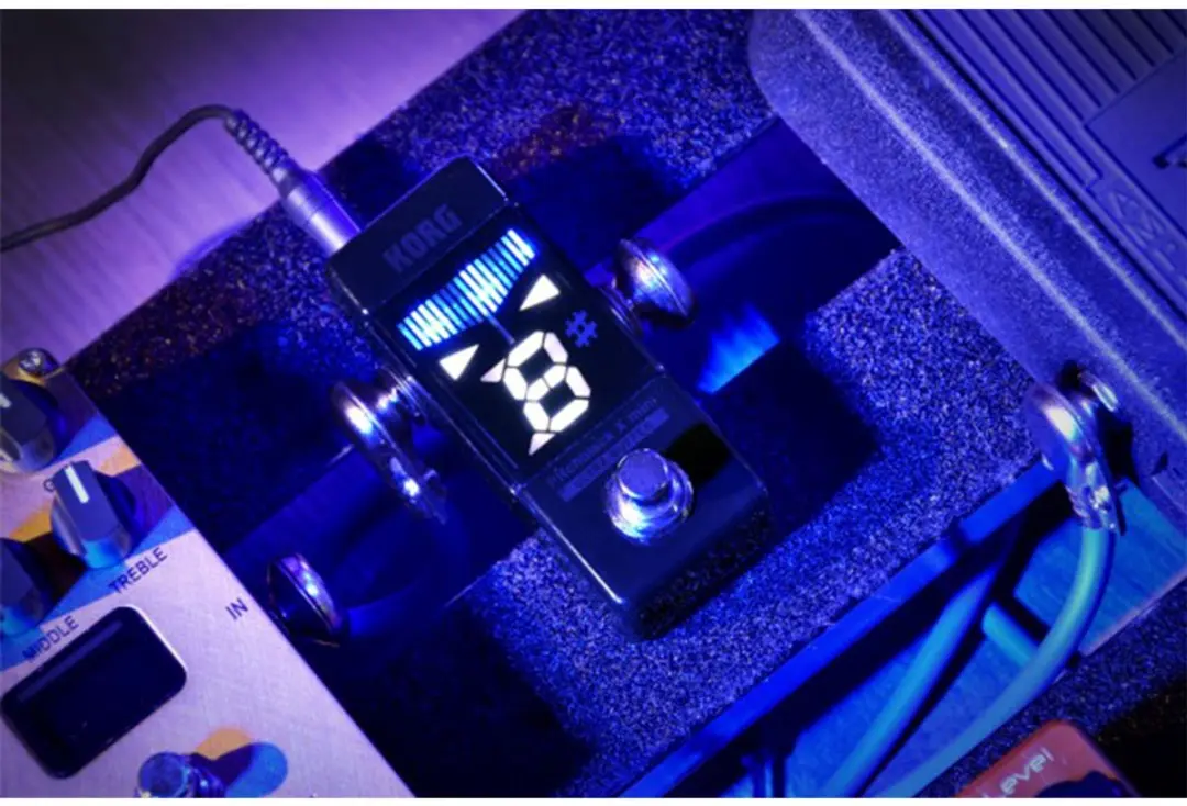 Korg Pitchblack X Mini pedaaltuner - Zwart - afbeelding 4 van 6