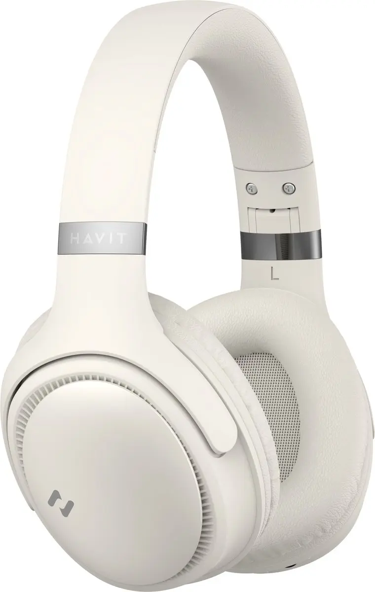 Havit H630BT Draadloze Over-ear Koptelefoon - Beige - afbeelding 3 van 6