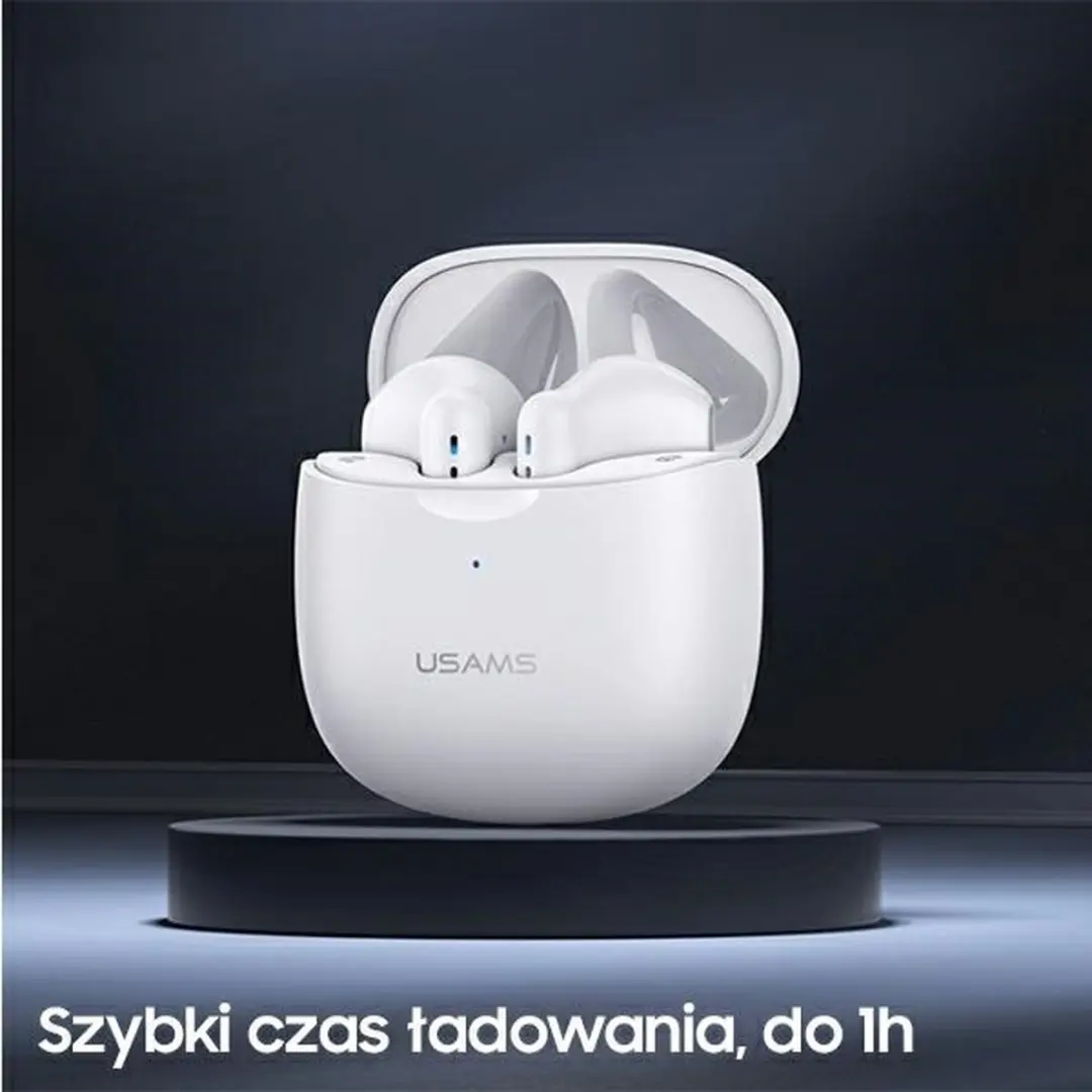 USAMS IA-serie Draadloze Oordopjes - Bluetooth 5.0 - Granat - afbeelding 6 van 6