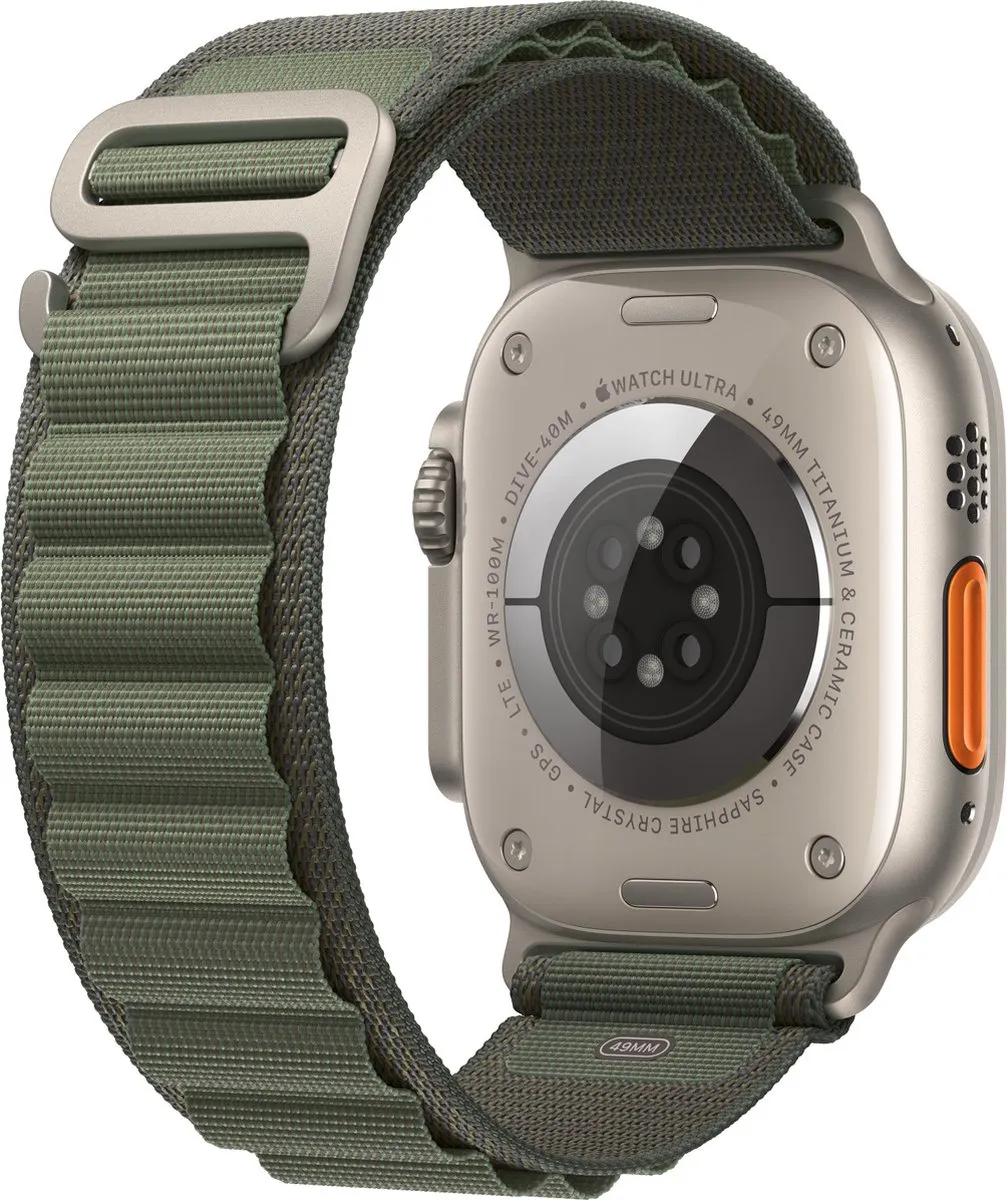Apple Watch Ultra Alpine Bandje 49mm - Groen