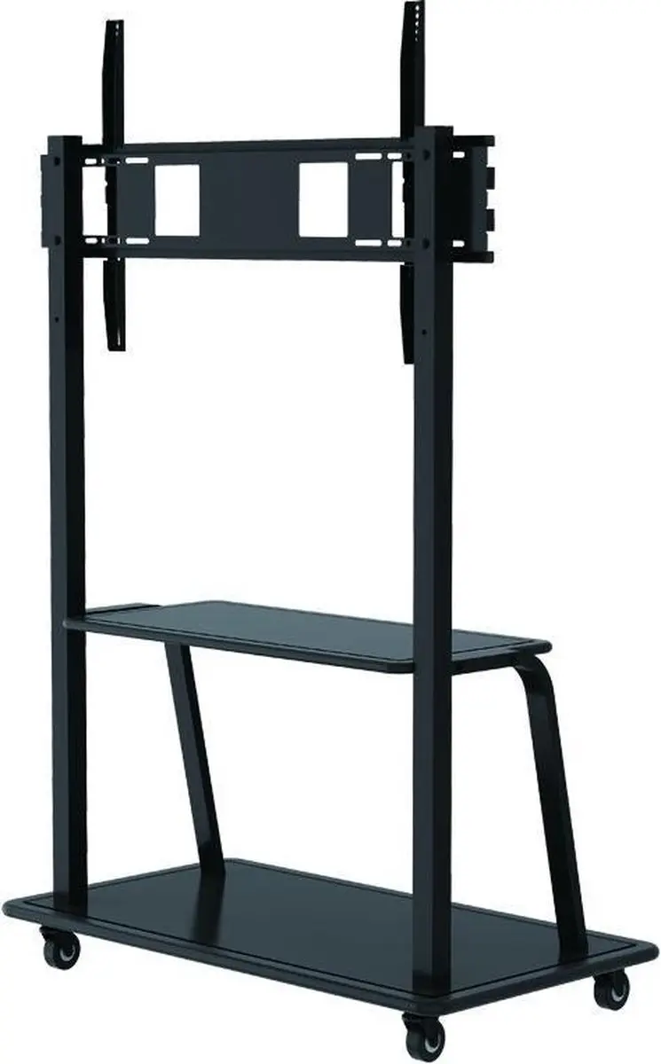 Techly ICA-TR30 Mobiele TV-standaard 55-100 inch - Zwart - afbeelding 6 van 6