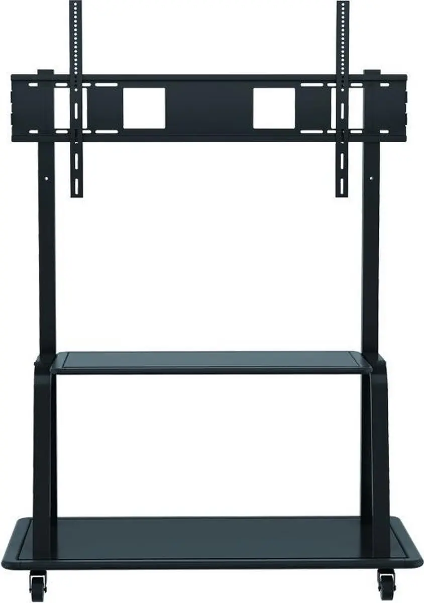 Techly ICA-TR30 Mobiele TV-standaard 55-100 inch - Zwart - afbeelding 4 van 6