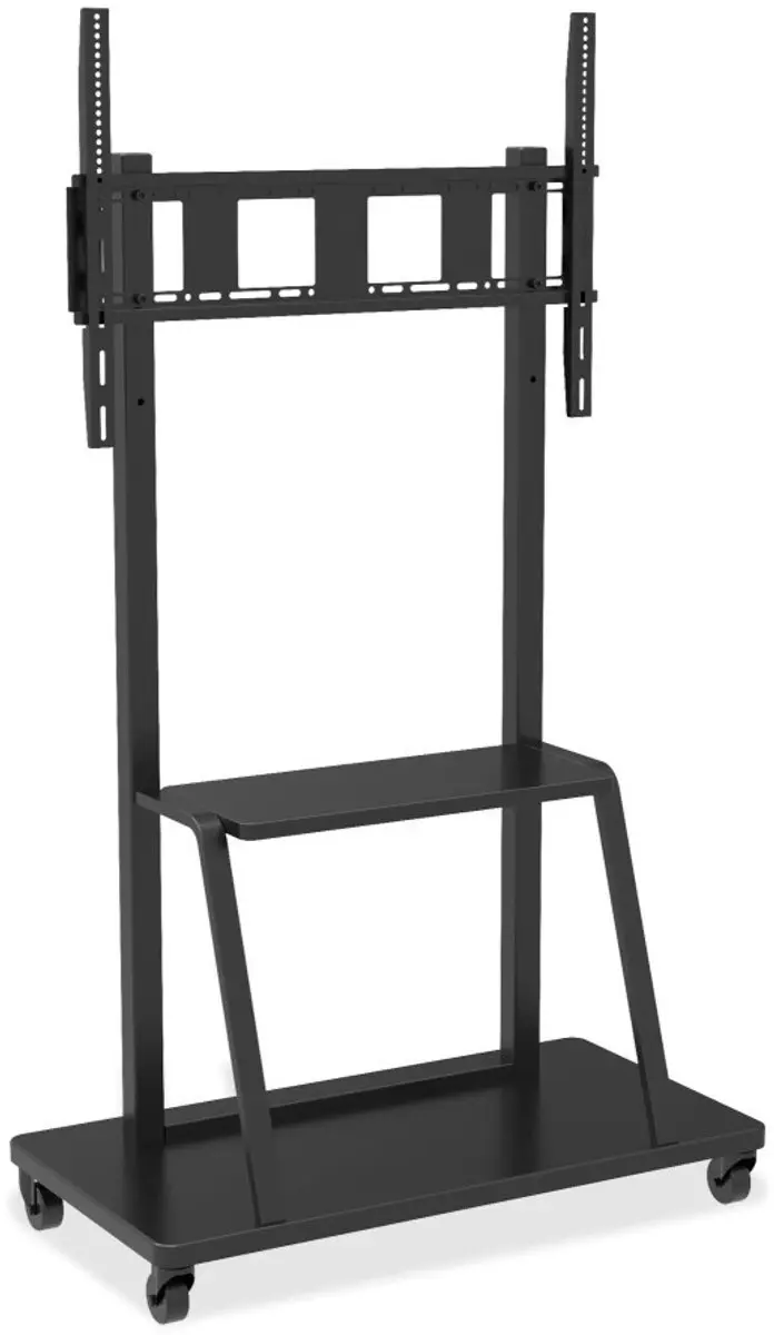 Techly ICA-TR30 Mobiele TV-standaard 55-100 inch - Zwart - afbeelding 2 van 6