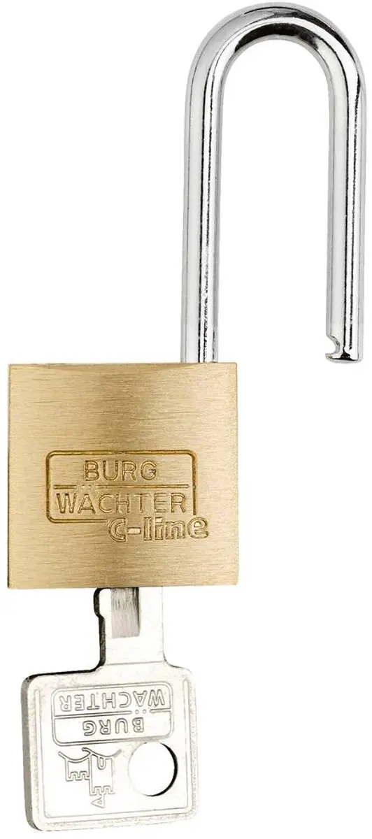 BURG-WÄCHTER 33591 Hangslot 20mm - Messing - afbeelding 3 van 3