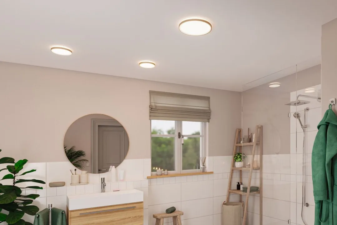 Paulmann Atria Shine LED-paneel 11,2W 850lm 4000K Houtlook