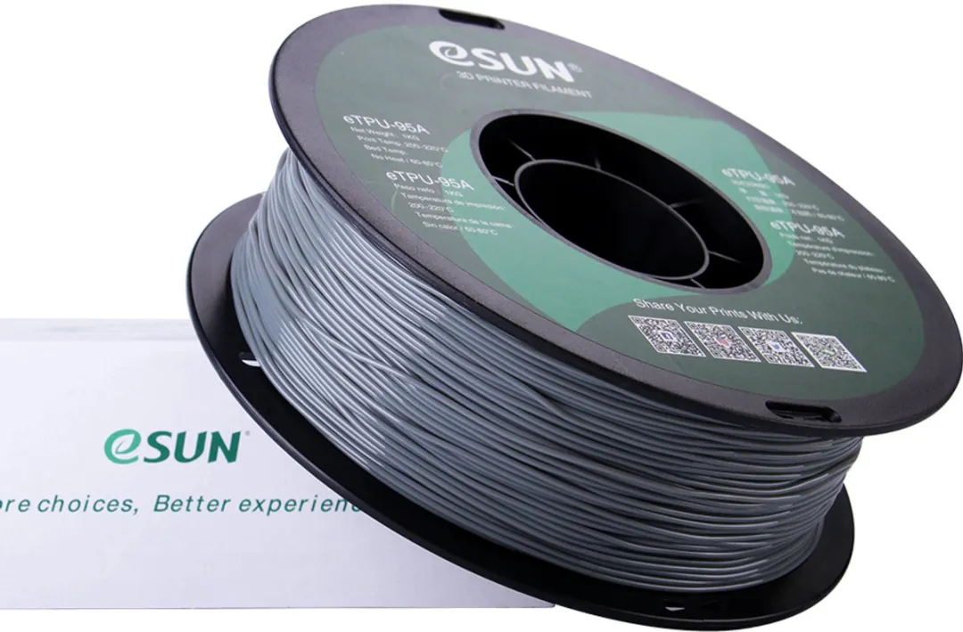 ESUN eTPU-95A Filament 1.75mm Grijs 1kg