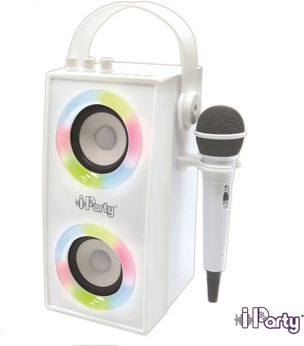 Lexibook iParty BTP180Z Bluetooth Luidspreker - Wit - afbeelding 2 van 6
