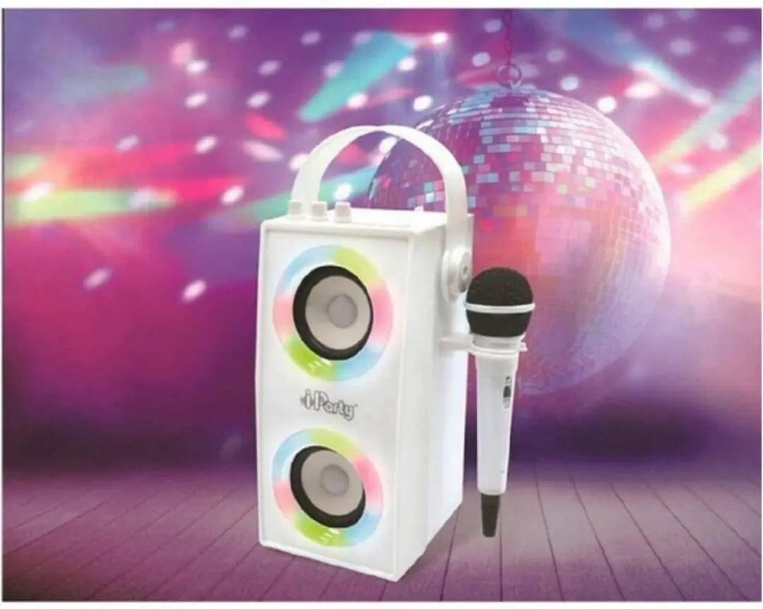 Lexibook iParty BTP180Z Bluetooth Luidspreker - Wit - afbeelding 3 van 6