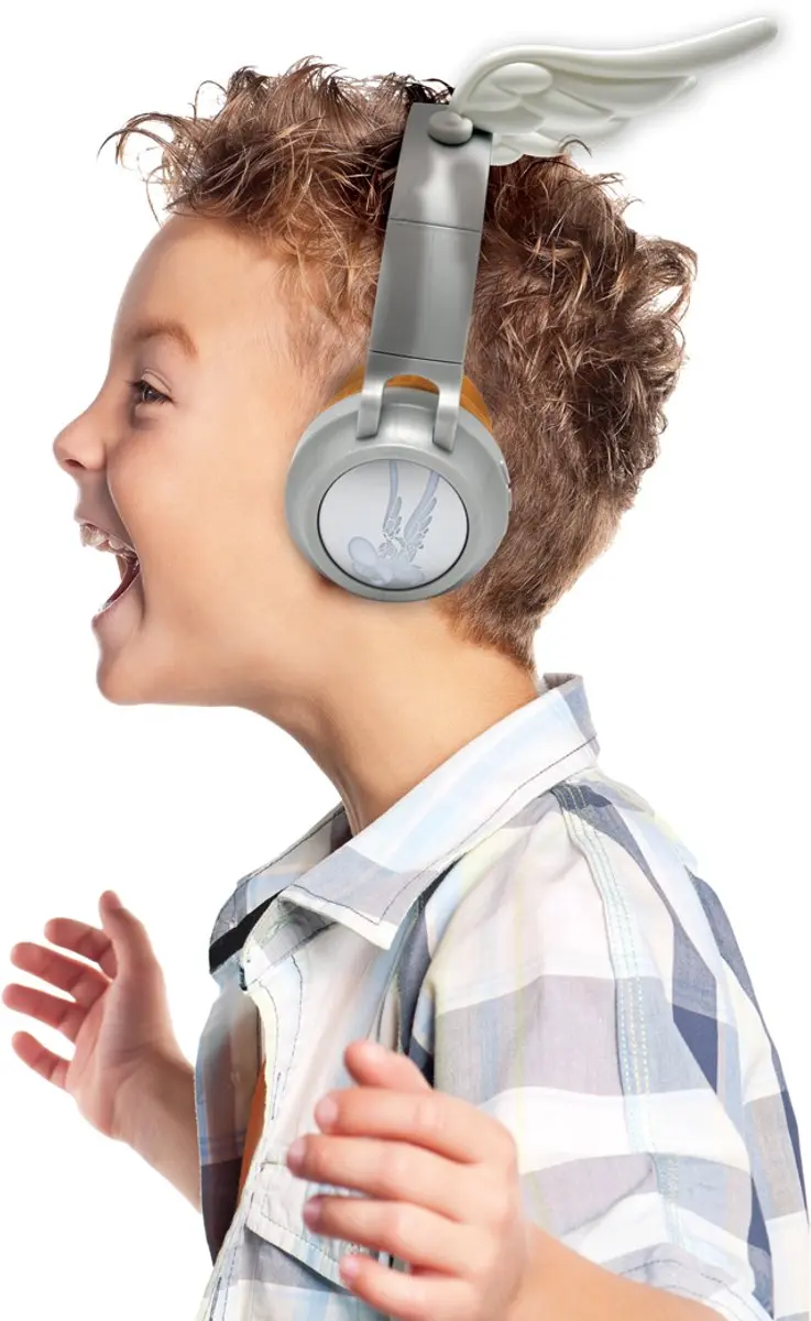 3D Asterix design Bluetooth® en Bedrade Opvouwbare Koptelefoon met veilige volu