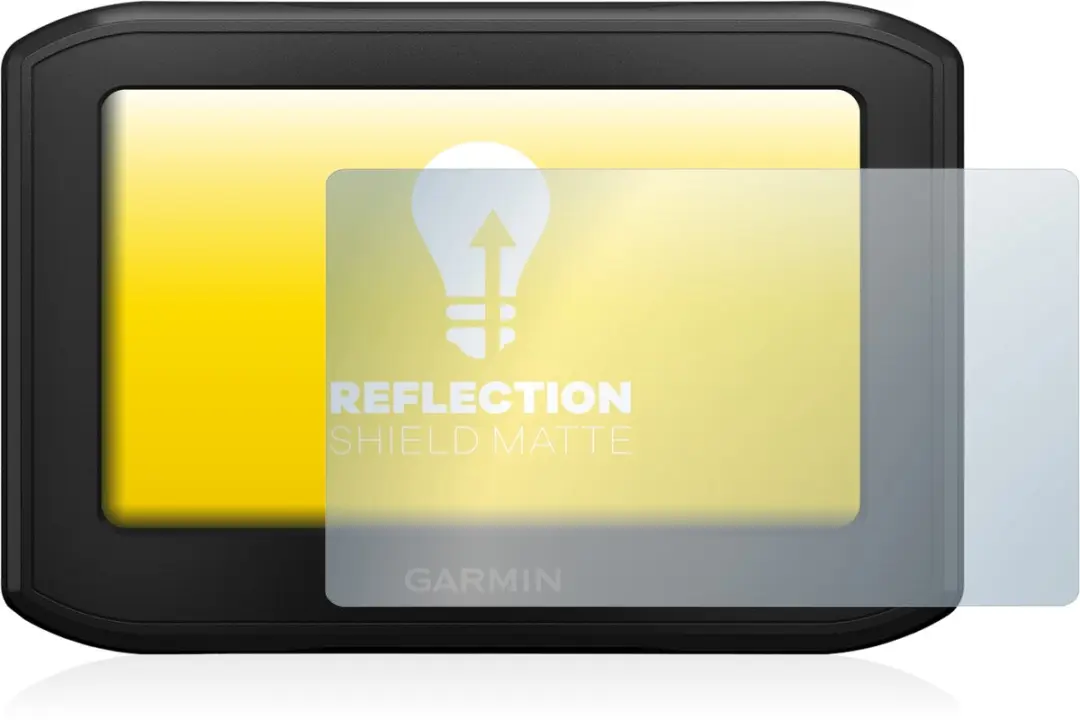 upscreen Reflection Shield Mat Garmin zumo 396 LMT-S - afbeelding 5 van 6
