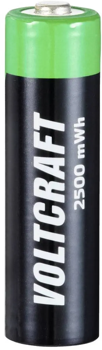 Voltcraft HR6 Oplaadbare AA Batterij NiZn 1500 mAh - 4 stuk - afbeelding 2 van 4