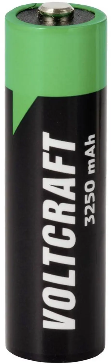Voltcraft Oplaadbare AA Batterij Li-ion 3250 mAh - 8 stuks - afbeelding 4 van 4