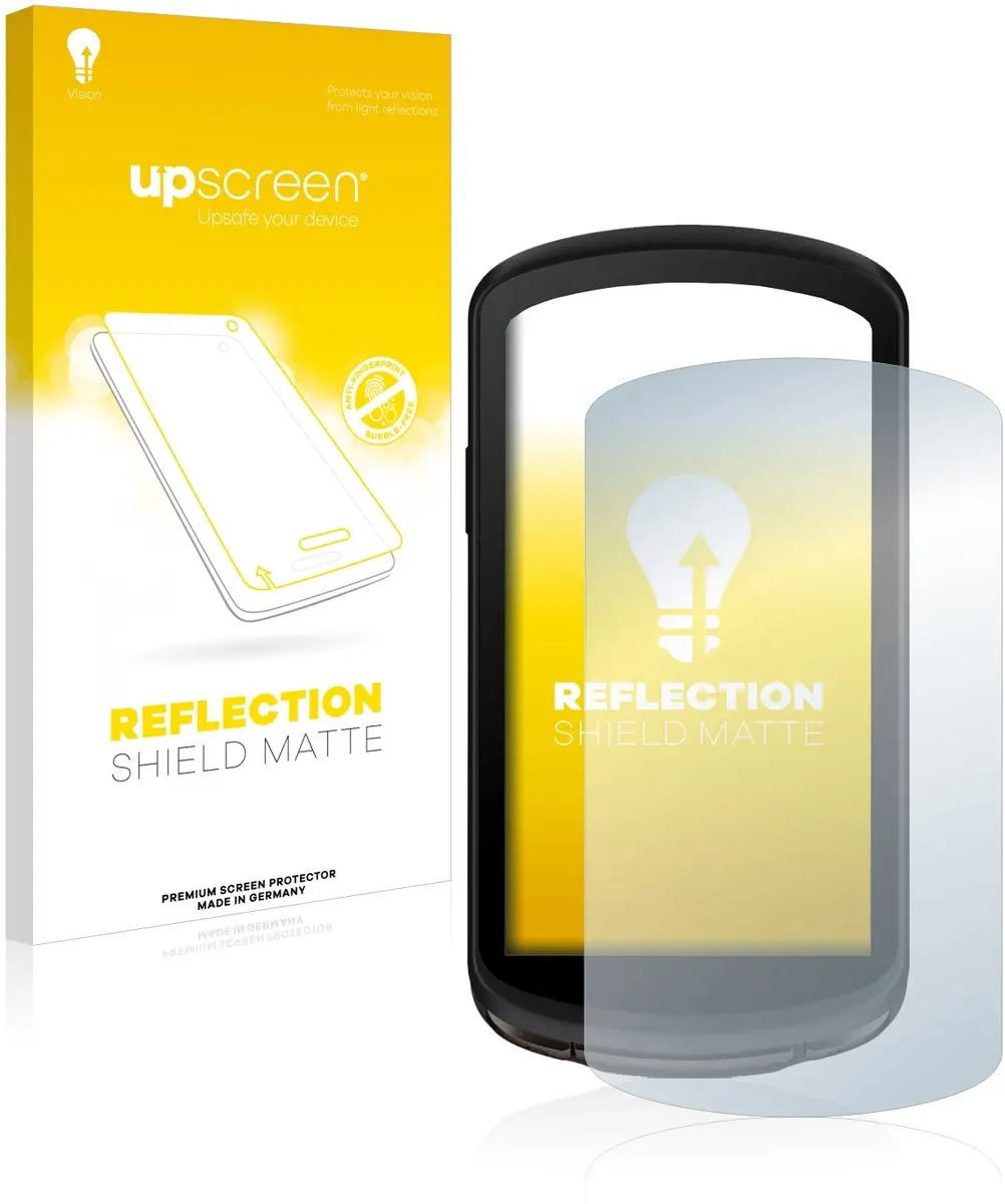 upscreen - Screenprotector voor Garmin Edge 1040 Solar - Folie Beschermfolie anti glare matte