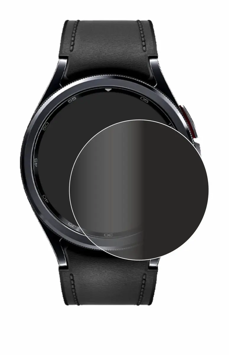 Upscreen Spy Shield Privacy Folie Galaxy Watch 6 Classic - afbeelding 5 van 6