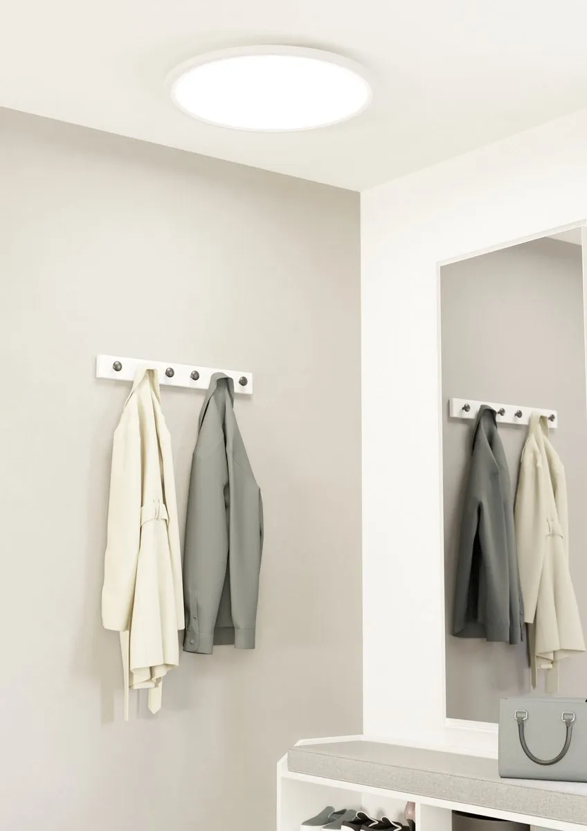 EGLO connect.z Sarsina-Z Plafondlamp Ø60cm - Wit - Dimbaar Zigbee