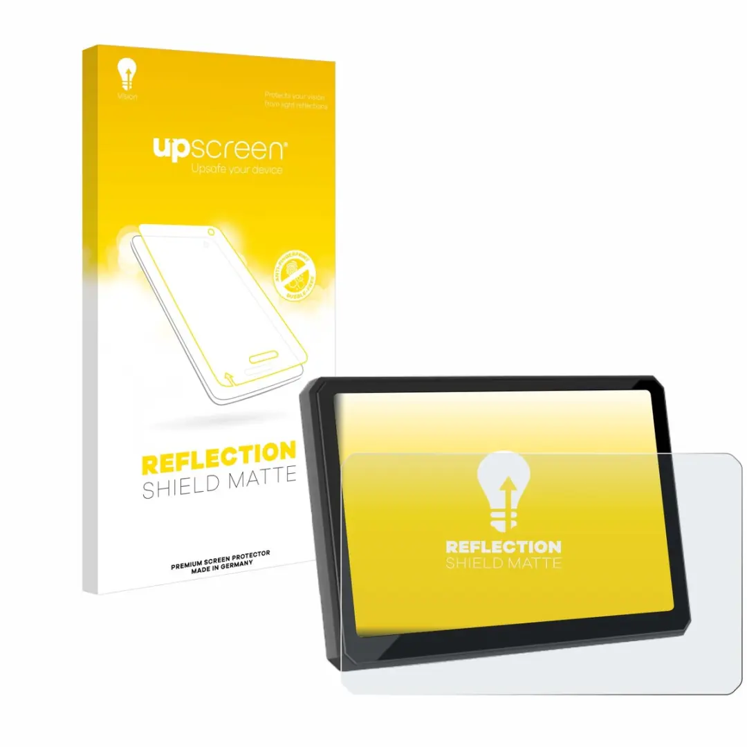 upscreen - Screenprotector voor Carpuride W702BS 7" - Folie Beschermfolie anti glare matte