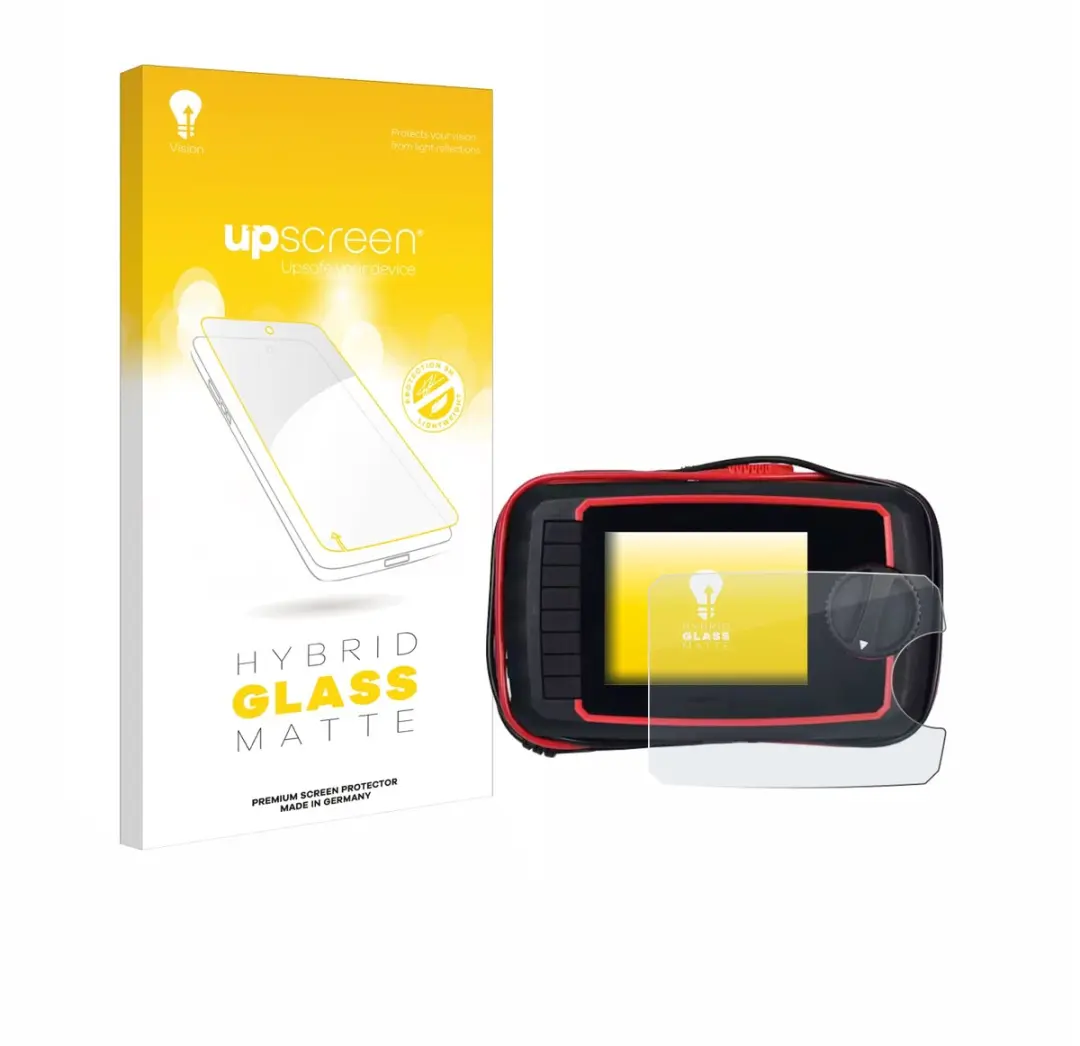 upscreen - Screenprotector voor Snap-on Digital Multimeter Advanced EEDM596FK - Folie Beschermfolie Beschermglas matte