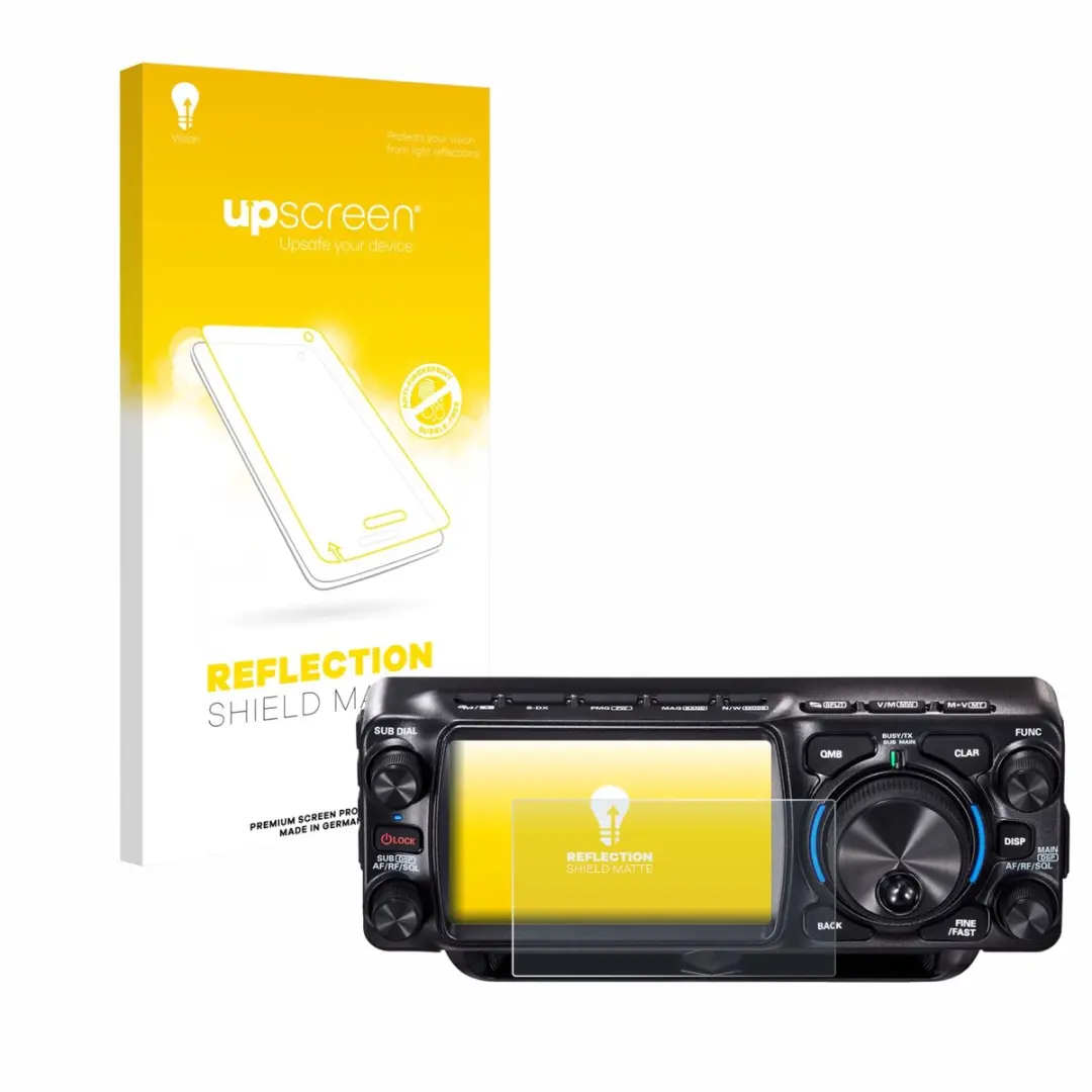 upscreen - Screenprotector voor Yaesu FTX-1 - Folie Beschermfolie anti glare matte
