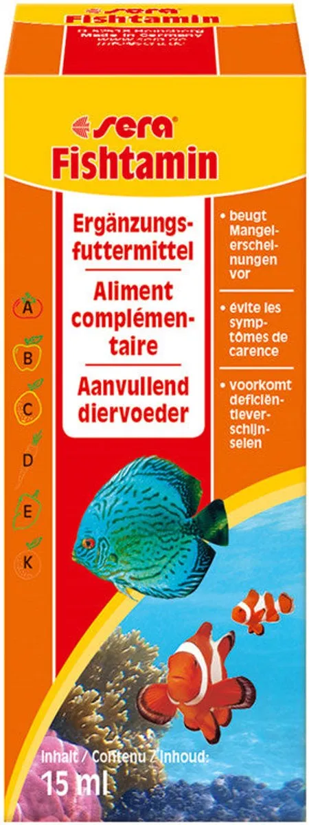 Sera Fishtamin 15ml